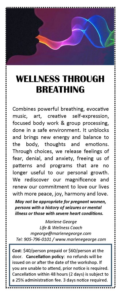 Healing through breathing